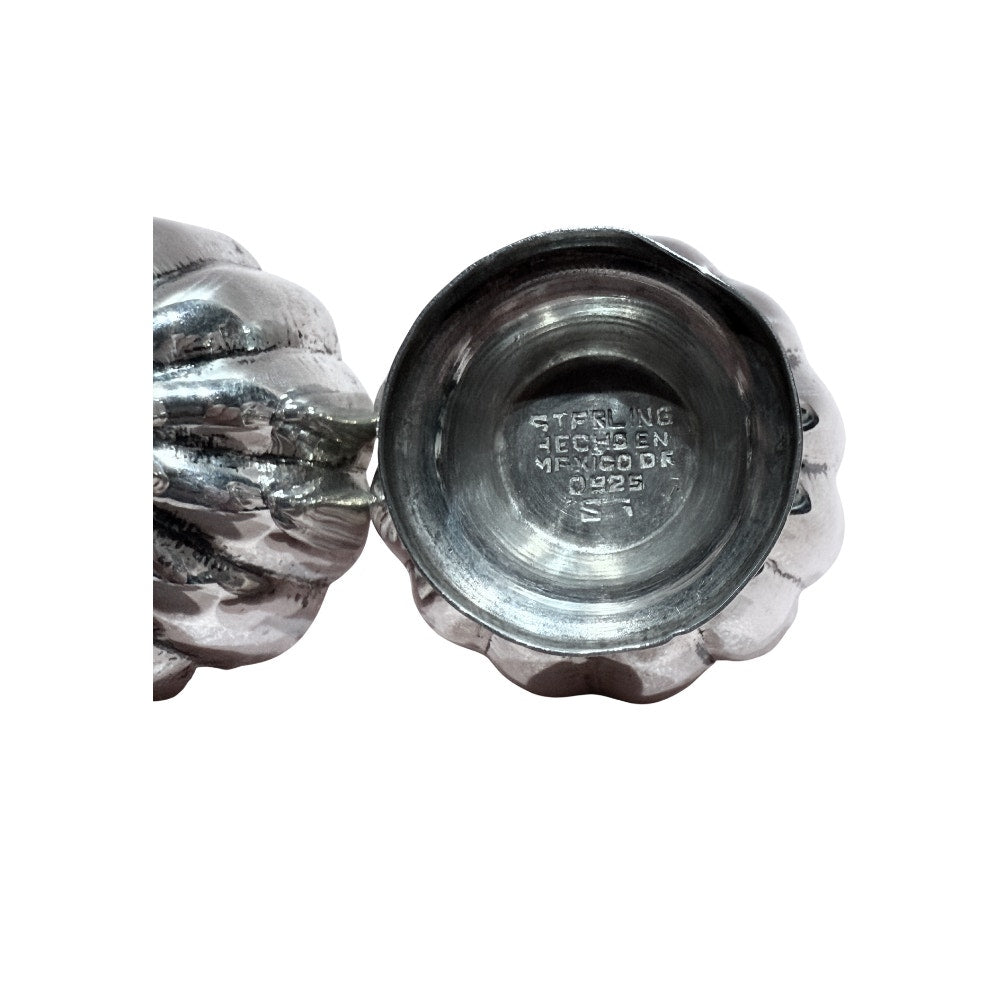 Early Mexican Sterling Silver Salt & Pepper Shakers