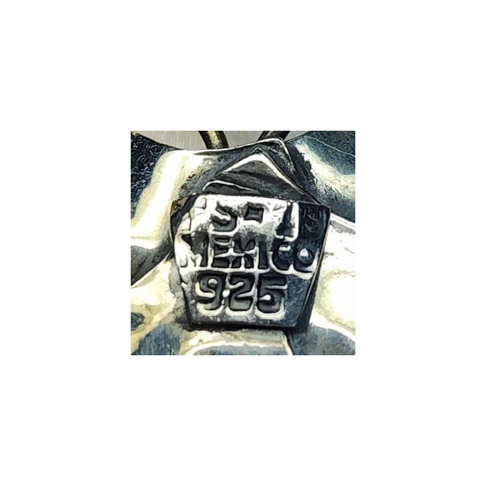 Sterling Silver Holly Bells Brooch