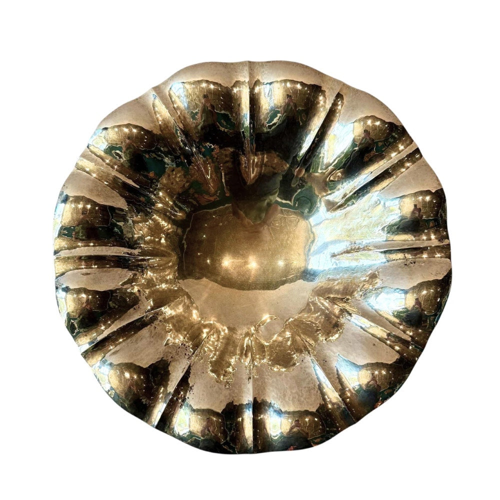 Gorgeous Large German Continental Silver Footed Bowl