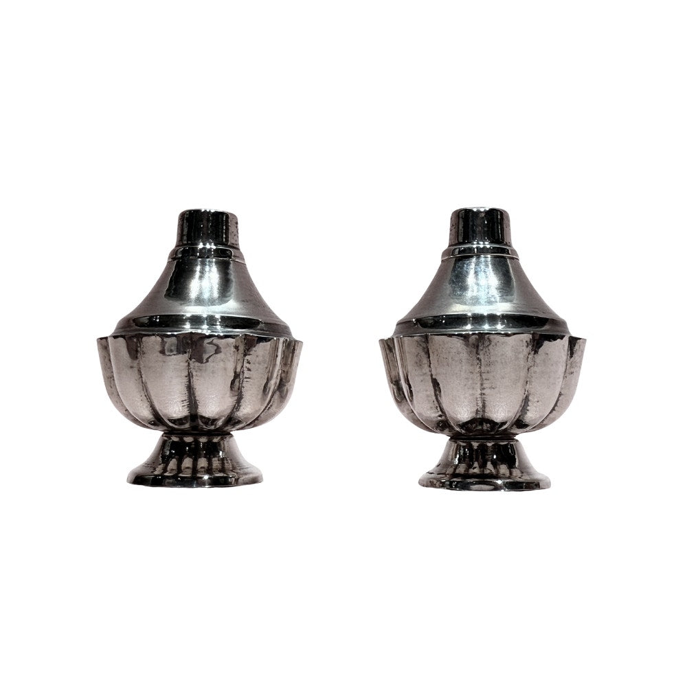 Early Mexican Sterling Silver Salt & Pepper Shakers