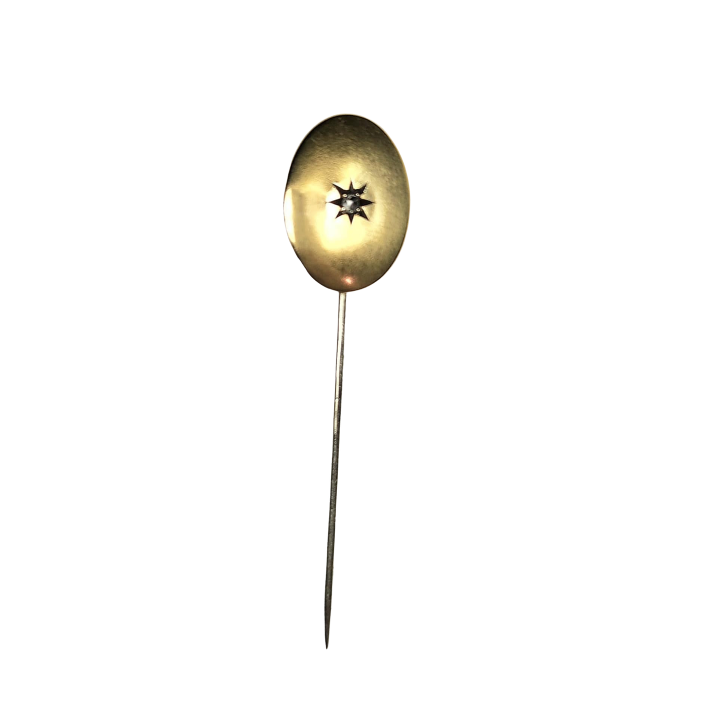 Victorian Rose Cut Diamond Stick Pin