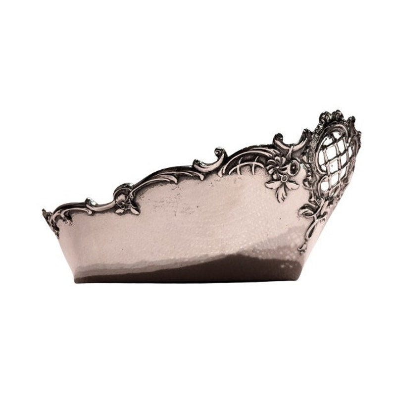 Wilhelm Binder Art Nouveau German Continental Silver Bread Basket / Bowl