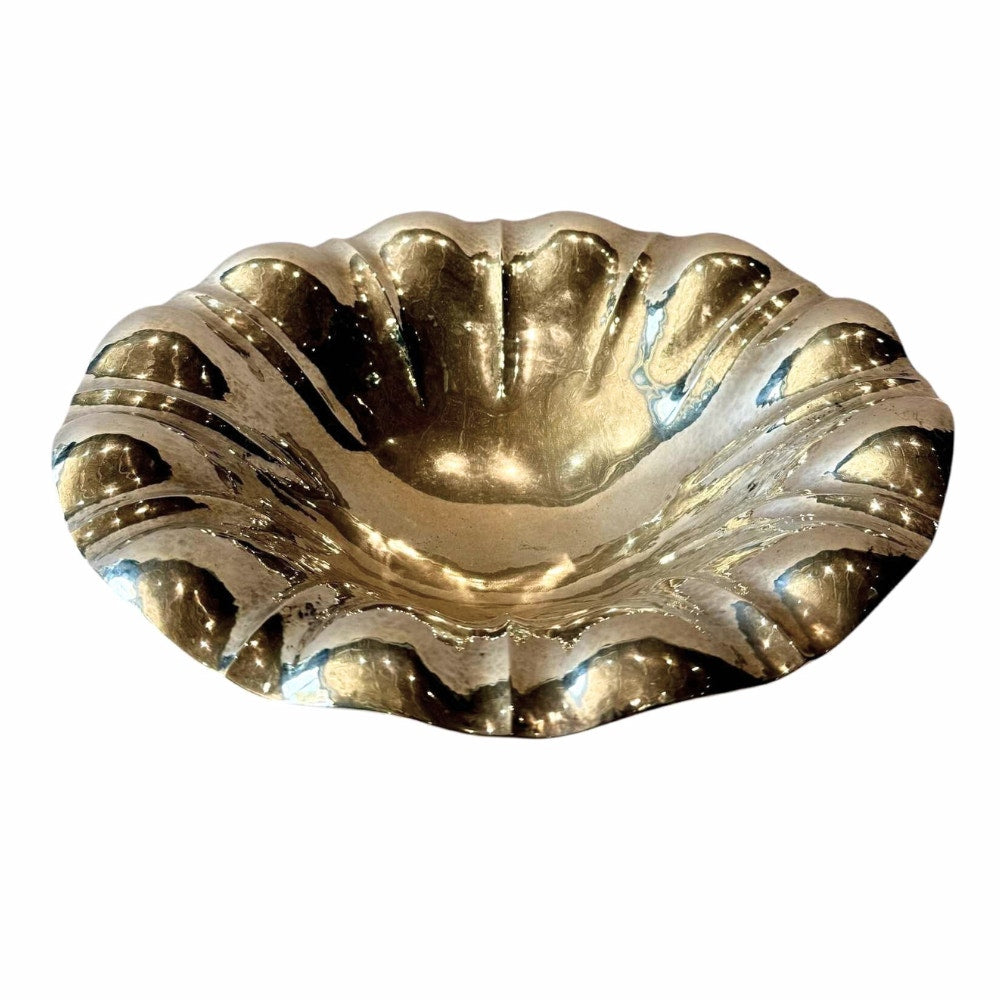 Gorgeous Large German Continental Silver Footed Bowl