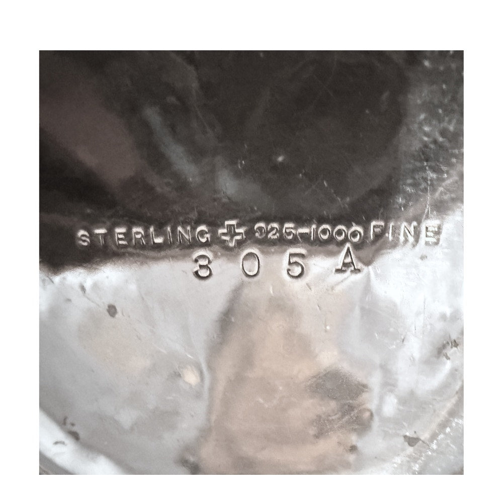 J. F. Fradley & Co. Floral Sterling Silver Creamer