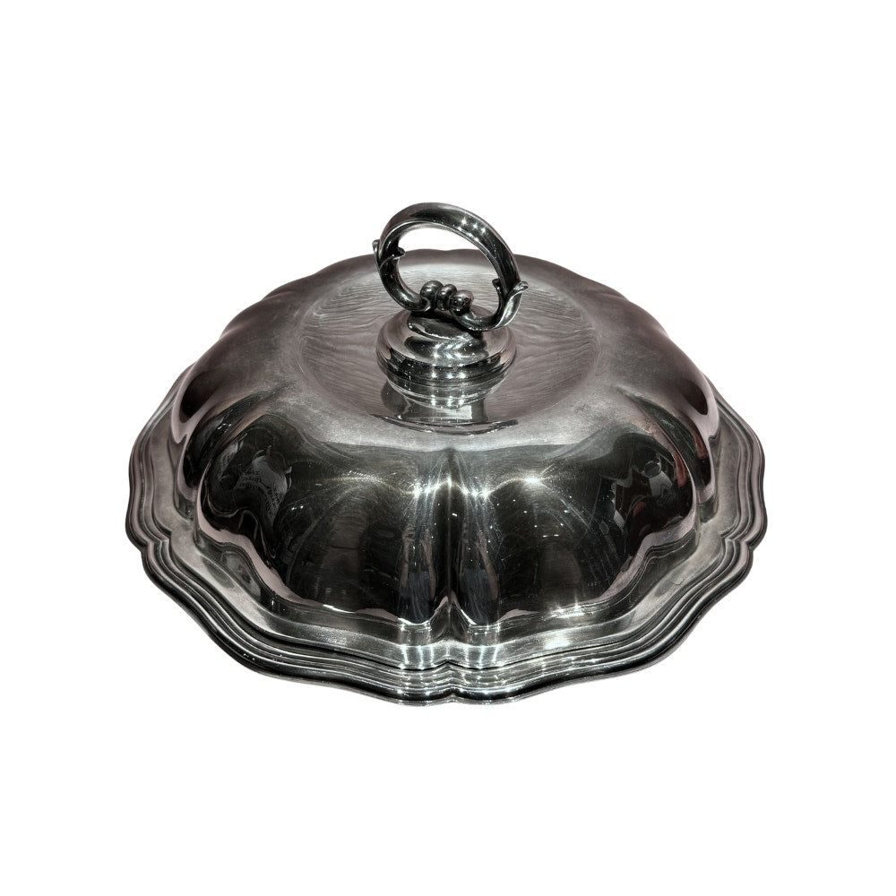 Norsk Filigransfabrikk Norwegian Continental Silver Covered Serving Dish with Lid