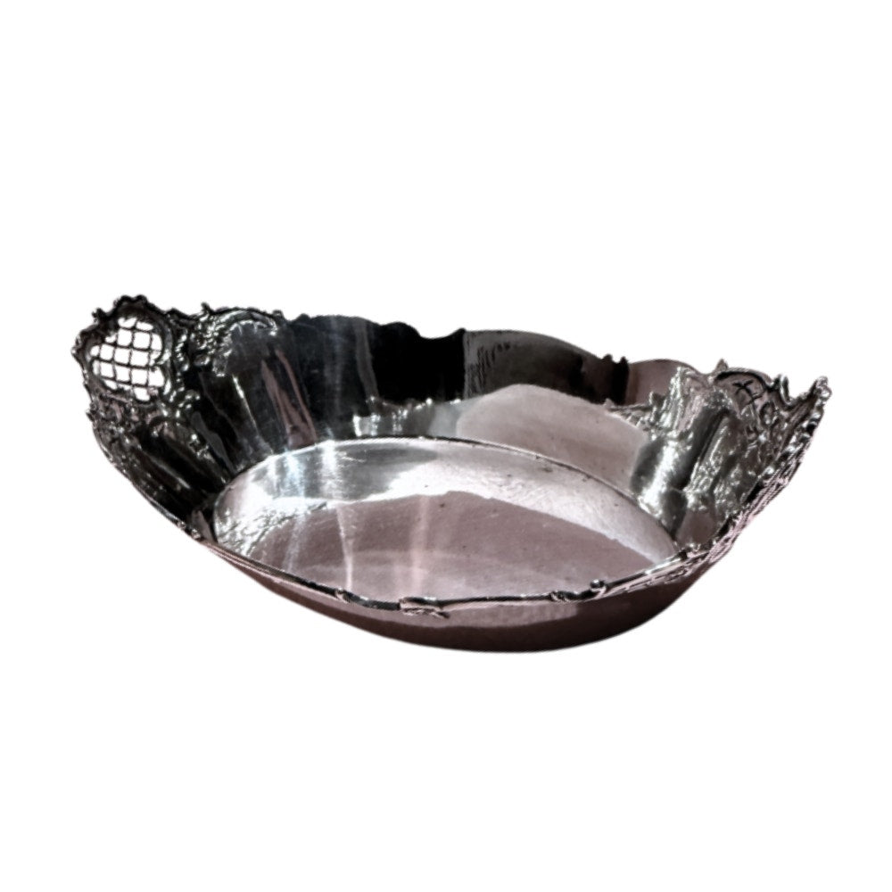 Wilhelm Binder Art Nouveau German Continental Silver Bread Basket / Bowl