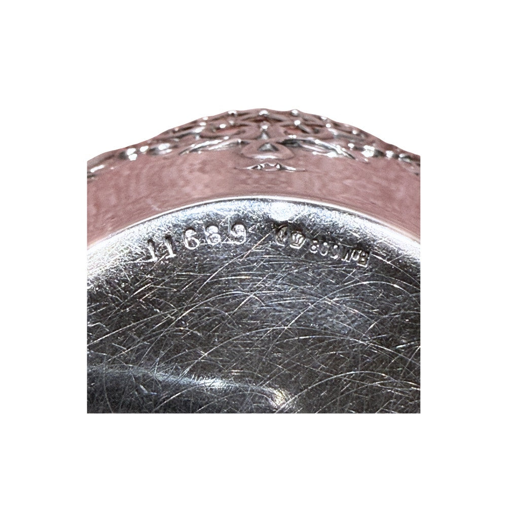 Wilhelm Binder Art Nouveau German Continental Silver Pair of Bread Baskets / Bowls