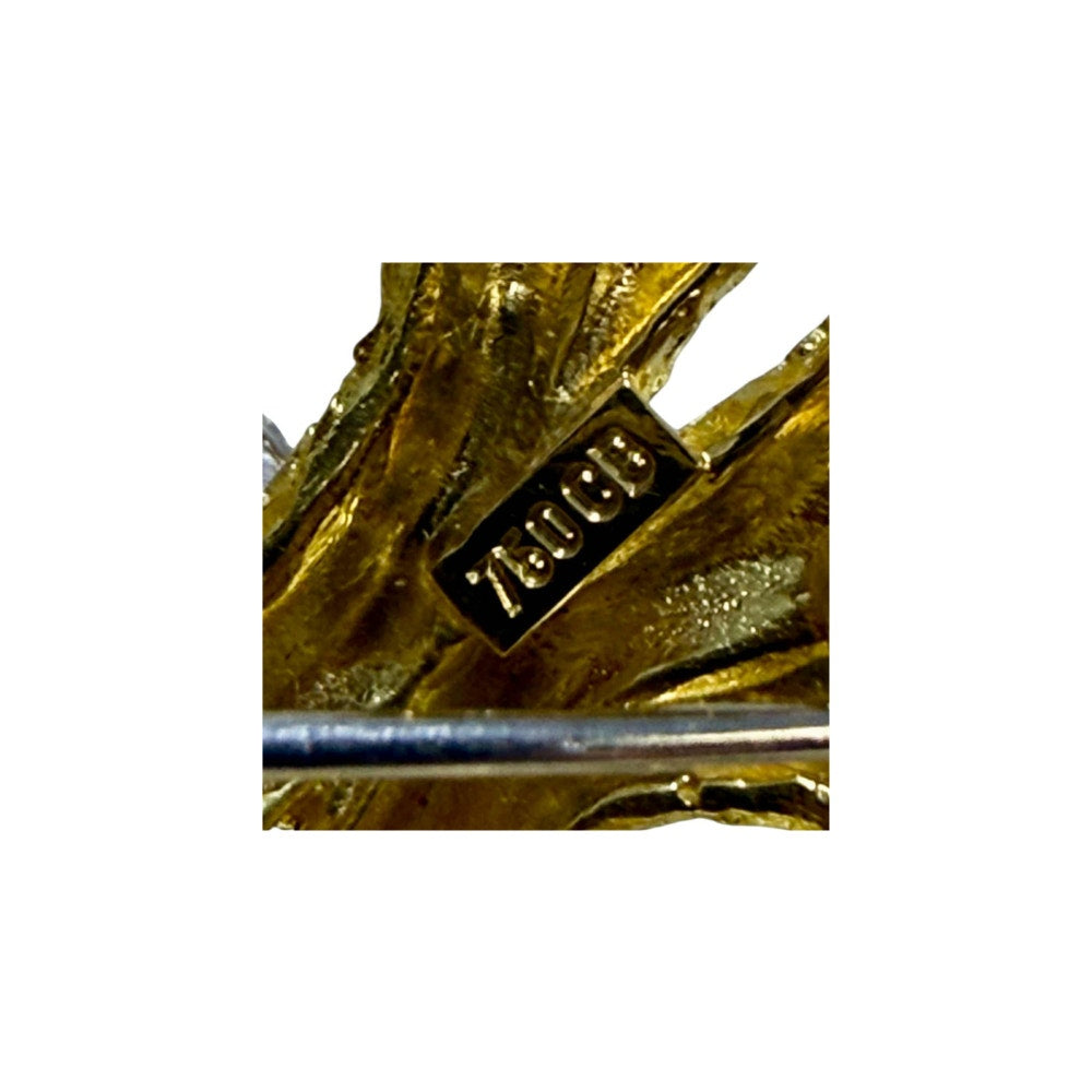 Carl F. Bucherer 18K Diamond Brooch